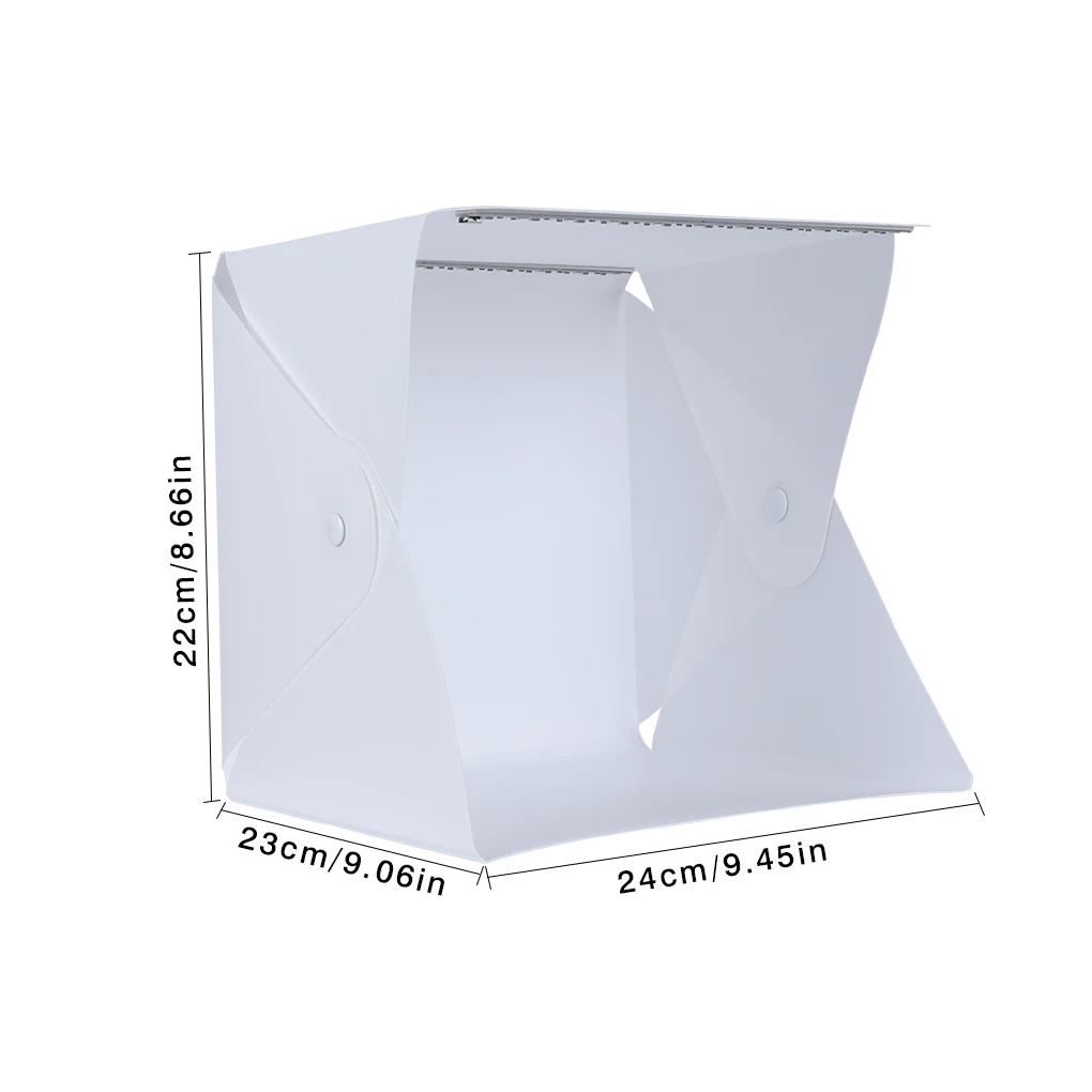 

New Photo Softbox Portable Foldable Mini Lightbox Photography LED Mini Tent Photo Shooting Prop