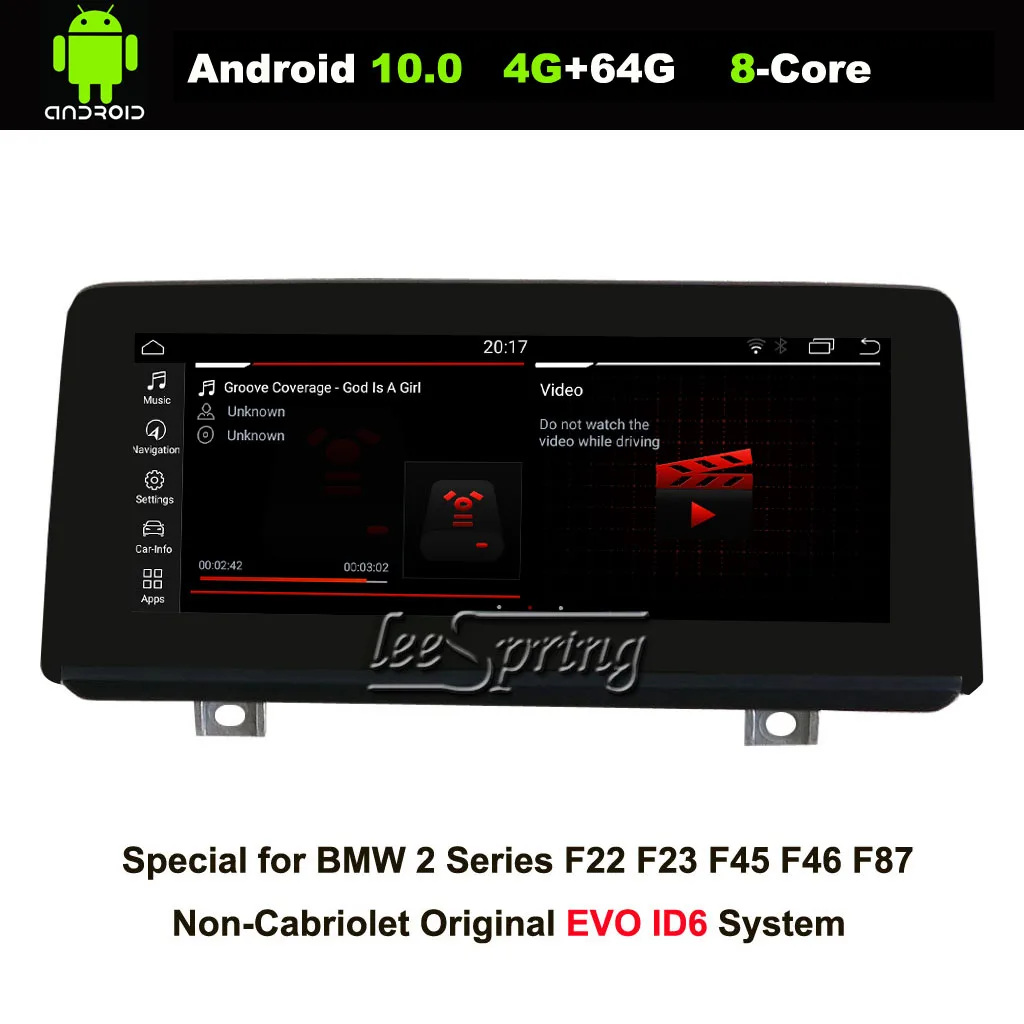 8 дюймовый IPS экран Android 10 0 Автомобильный GPS навигатор для BMW 2 серии F22 F23 F45 F46 F87