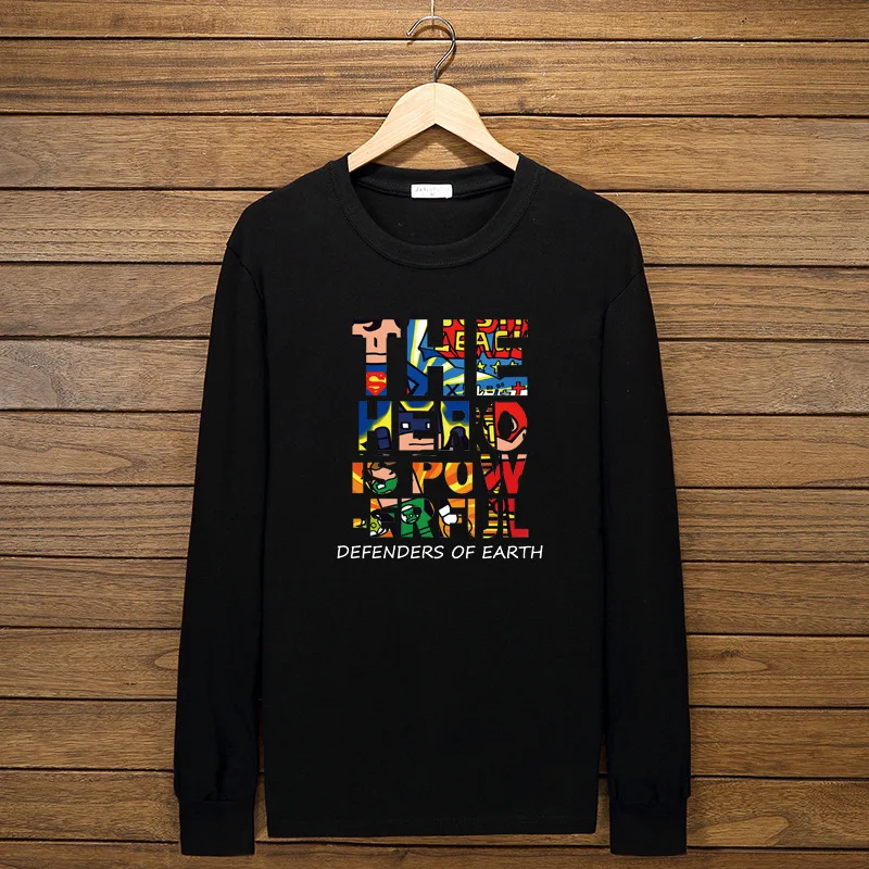 Футболка мужская из хлопка с длинными рукавами вес 162 кг размера плюс 5 цветов