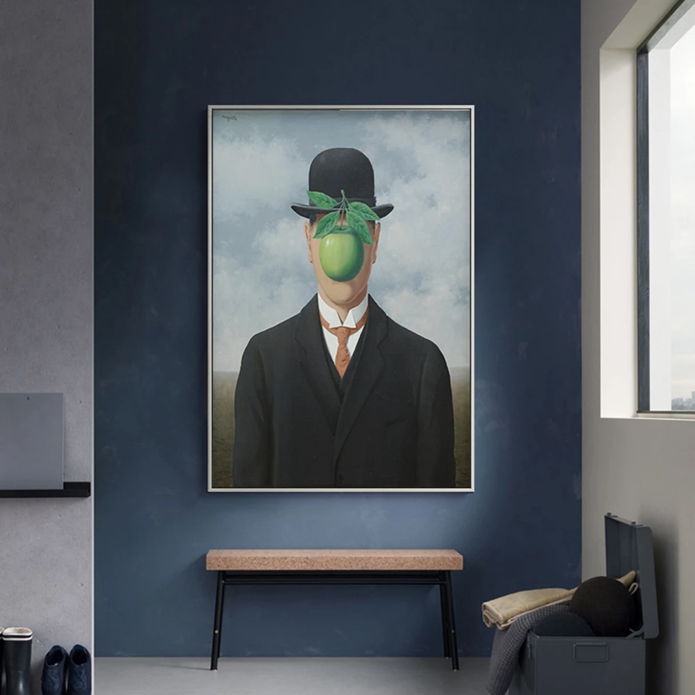 Забавная Реалистичная абстрактная живопись настенные принты винтажная картина