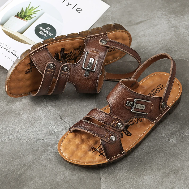 

Sandalias Hombre Verano Sport Sandals Men Fashion Sandalias For Man Summer Shoes Beach Outdoor Transpirables Mens Sandles