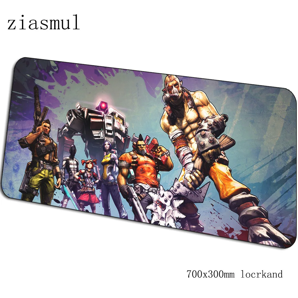 Коврик для мыши Borderlands геймера цветное эстетическое шифоновое платье 70x30 см игровой коврик для мыши с изображением ПК ноутбук с алюминиевым корпусом стол коврик padmouse игры инди-поп геймер коврики геймпад - Цвет: pattern 9