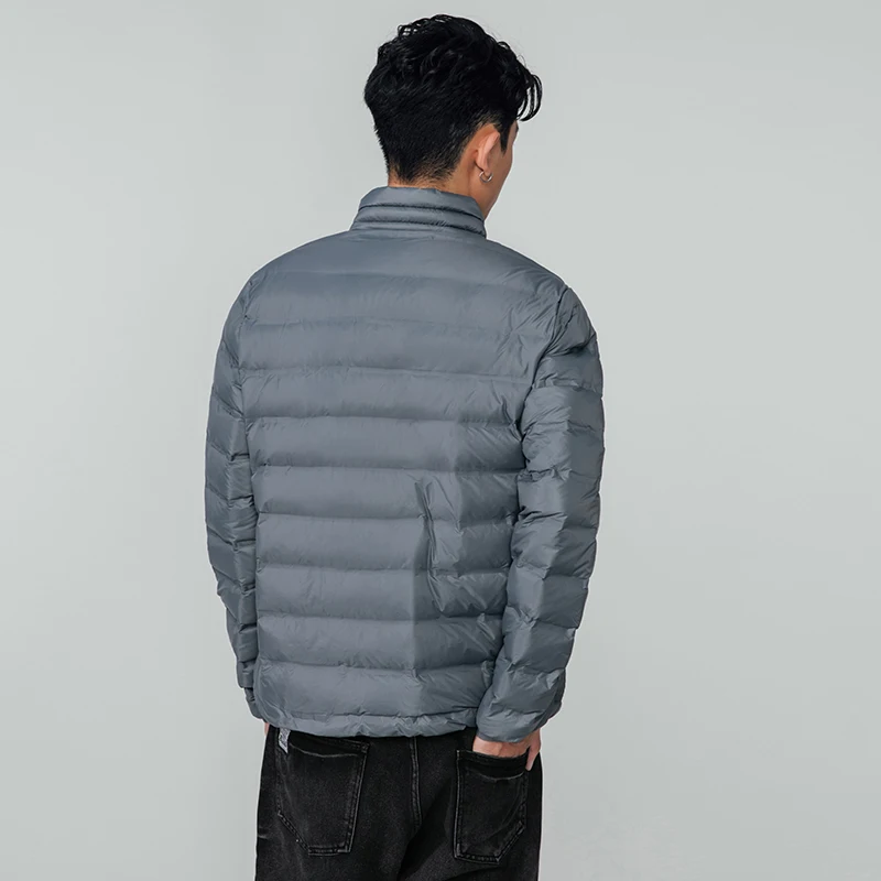 VOMIT модный мужской пуховик ультра-светильник осенний и зимний Повседневный