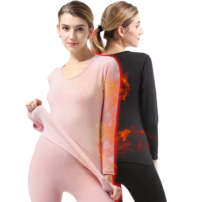 Winter Thermal Underwear Women Long Johns Sets Stretch Ladies Thermo Warming Clothing | Женская одежда