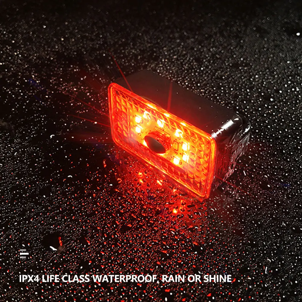 Задний фонарь для велосипеда MTB светодиодный защитный езды на велосипеде