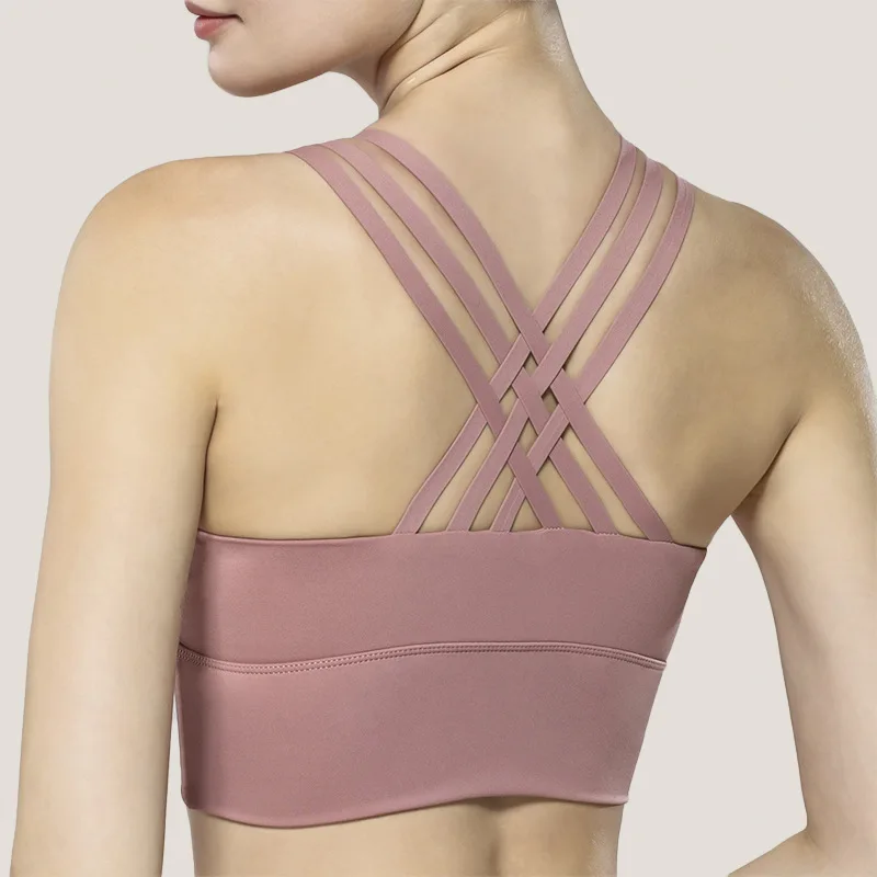 

Breathable Sports Bra Athletic Gym Running Fitness Athletic Yoga Set sujetador deportivo prenda fitness gimnasio femme brassiere