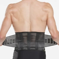 medical lumbar back belt waist brace spine support men women breathable lumbar corset orthopedic posture corrector pain relief