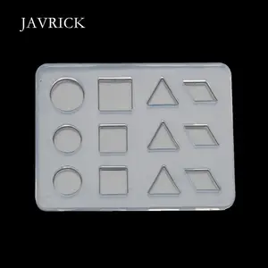 Геометрические круглые квадратные DIY серьги-гвоздики силиконовая полимерная форма ремесленные инструменты DIY ожерелье браслет аксессуары ювелирные изделия инструменты