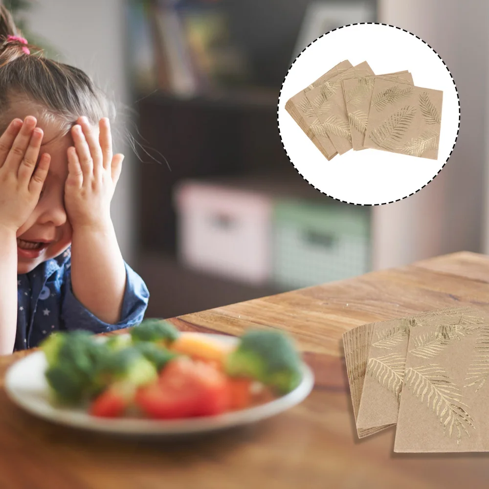 

16 Sheets Palm Leaf Napkins Palm Leaves Paper Towels Hawaiian Party Supplies