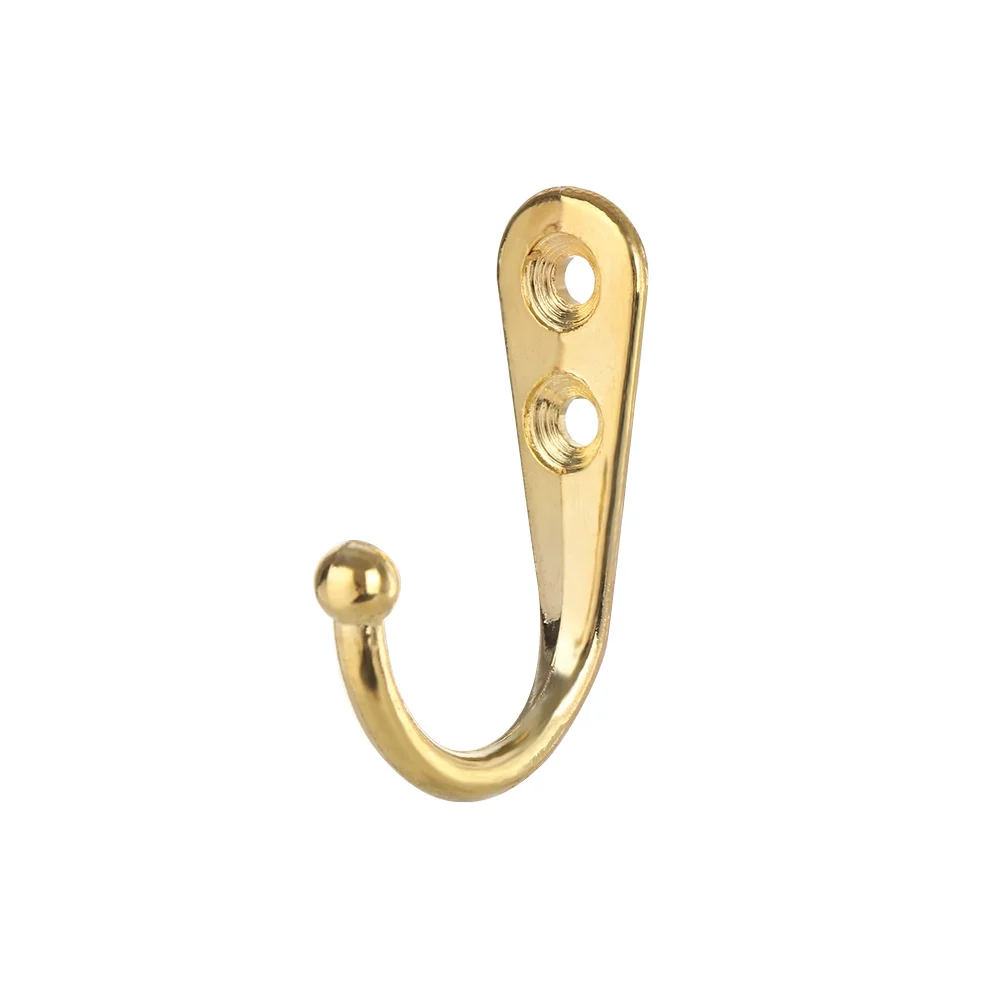 Мини Классический Крючок 5 штук один зубец настенный ретро вешалка для одежды