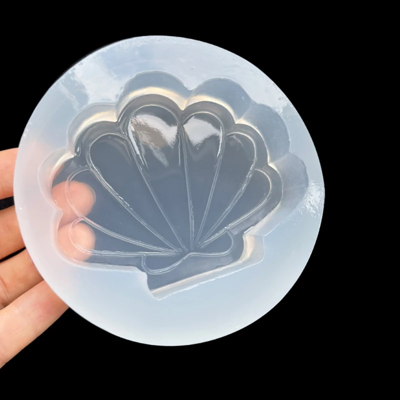 

Seashell Epoxy Resin Mold Ornaments Casting Silicone Mould DIY Crafts Soap Jewelry Decoration Tool