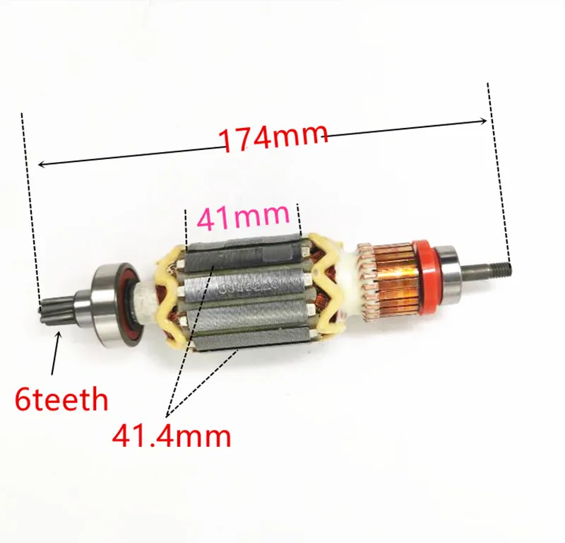 220-240 в Makita 513888-4 Якорный ротор для HR4003C HR4013C | Инструменты