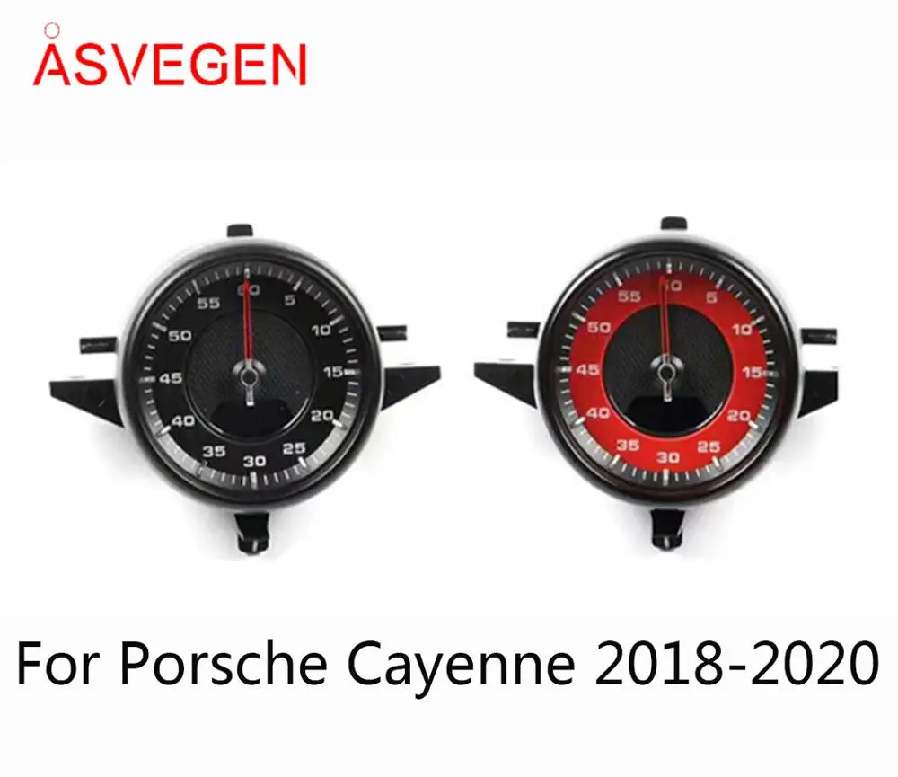 Для Porsche Cayenne 9YA 2018-2020 автомобильная консоль приборная панель секундомер Boxster Whit