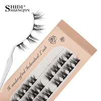 new product individual eyelash extension volume soft natural long eyelashes bundles dramatic false extension lashes makeup tools