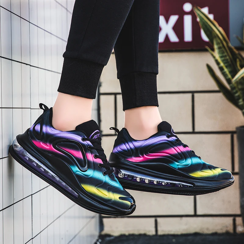 2020 new fashion men's jogging shoes autumn and winter air cushion breathable lightweight waterproof sports | Обувь