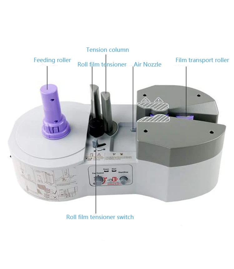 

YE1000 air bubble cushion filling machine portable plastic packing machine air cushion machine for transportation protective