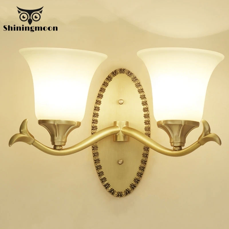 Французский роскошный светодиодный настенный светильник современный цветок