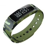 newest fashion camouflage sport clock digital watch waterproof women electric watches charging smart bracelet wristwatch box