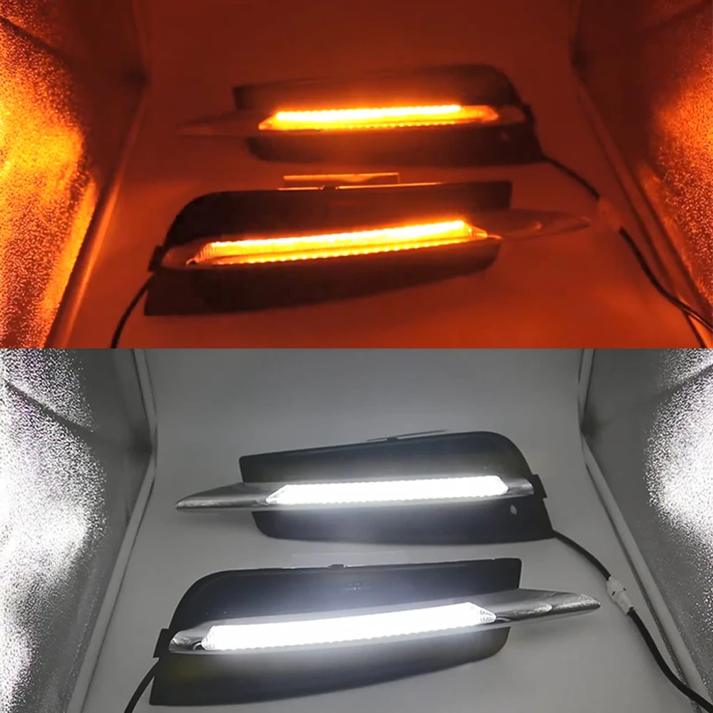 Дневные ходовые огни DRL 9LED 12 В дневные с указателем поворота для Chevrolet CRUZE 2009 2010 2011