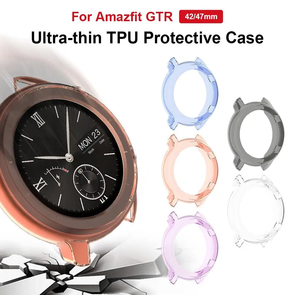 

Жесткий защитный чехол из ТПУ для часов Amazfit GTR Watch 42 мм 47 мм, сменный защитный чехол
