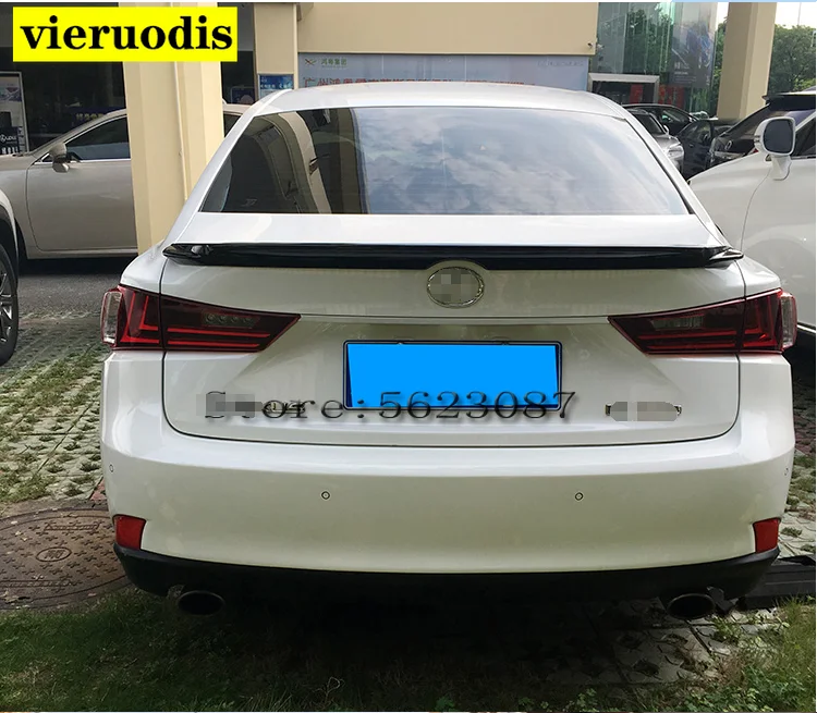 Спойлер для Lexus IS250 задний спойлер из АБС-материала IS350 2012-2018 | Автомобили и