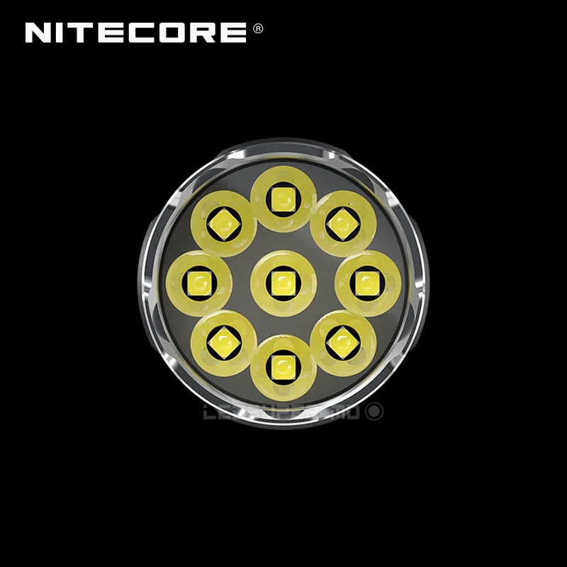 9500 люмен NITECORE TM9K 9 x CREE XP L HD V6 LED ультракомпактный тактический фонарик со