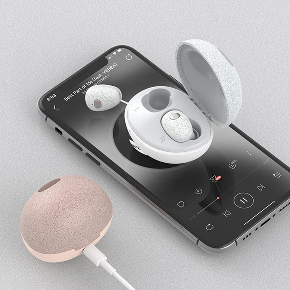Беспроводные Bluetooth-наушники T2S Pebble гарнитура Bluetooth 5 0 наушники-вкладыши с системой