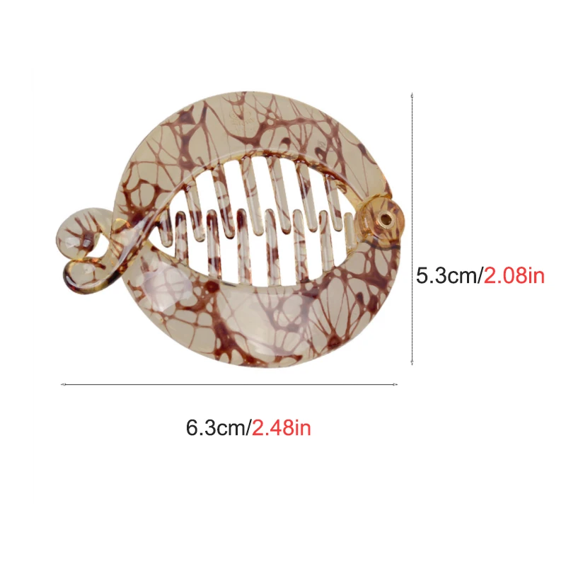 Заколка-зажим сделай сам для женщин и девочек акриловая заколка хвоста