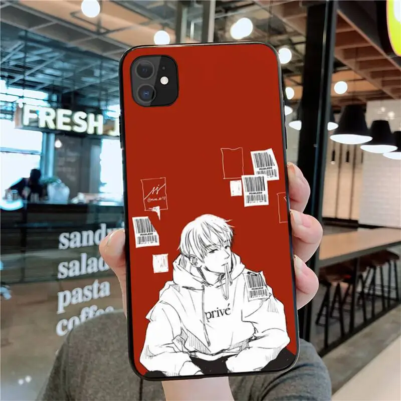 

hot anime boys guy aesthetic Phone Case for iphone 12 pro max 11 pro XS MAX 8 7 6 6S Plus X 5S SE 2020 XR case