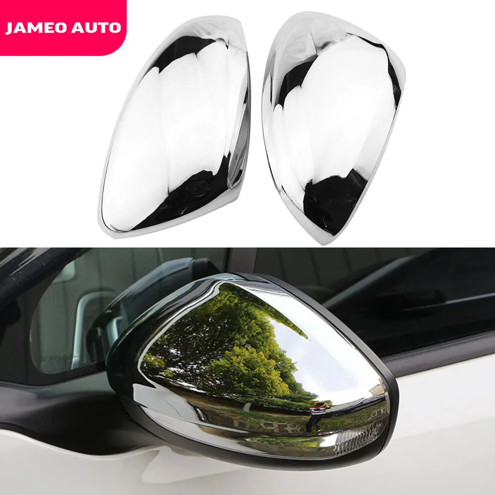 Jameo Auto 2Pcs/Set Car Rear View Mirror Protection Cover Trim Fit for Peugeot 308 308s 308sw Chrome 2016 - 2019 Accessories | Автомобили