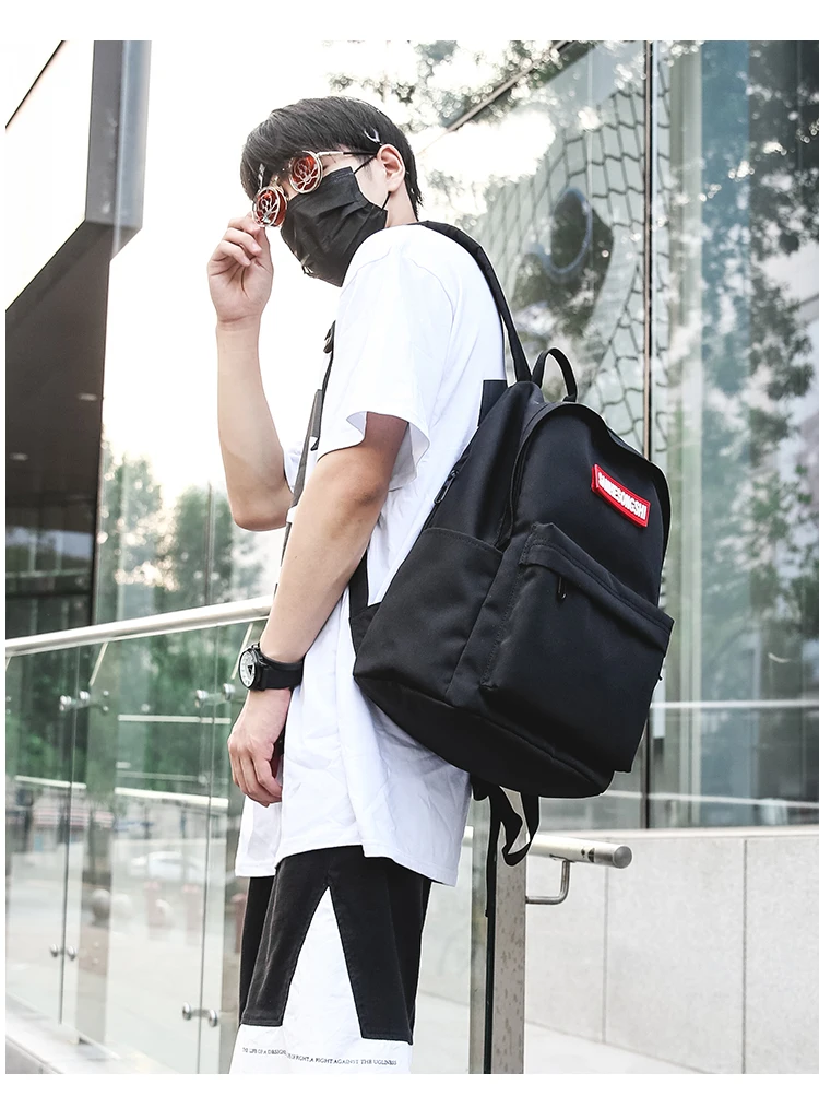 

YJ1496 male Korean version Harajuku ulzzang high school student schoolbag female personality leisure campus backpack