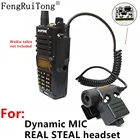 Усиленная версия U94 PTT для гарнитуры REAL STEAL, гарнитура Baofeng UVXR UV9R UV-9RPlus radio 3M comtacsMSA с динамическим микрофоном