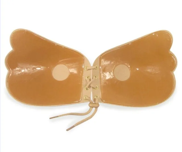 Magic Wing Strapless Bra Silicone Push-up Strapless Backless Self-adhesive Sticky Invisible Bra