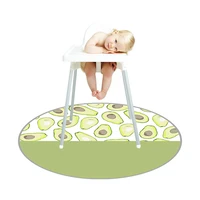 baby non slip carpet high foot dining chair mats picnic mat table mats waterproof padded baby round game crawling pad tablecloth