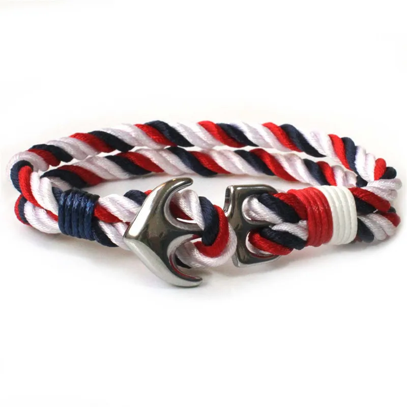 Высокое качество для мужчин и женщин нейлоновый браслет бесконечность узел шарм
