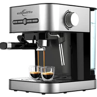 1 5l 15 bar espresso coffee maker machine small built ln fancy milk foam semi automatic steam italian coffee maker home office