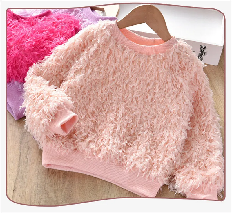 

2 3 4 5 6 7 Years Toddler Girls Sweater 2020 New Arrival Thicken Fashion Korean Sweaters For Girl Kids Pullover Baby Girl Jacket