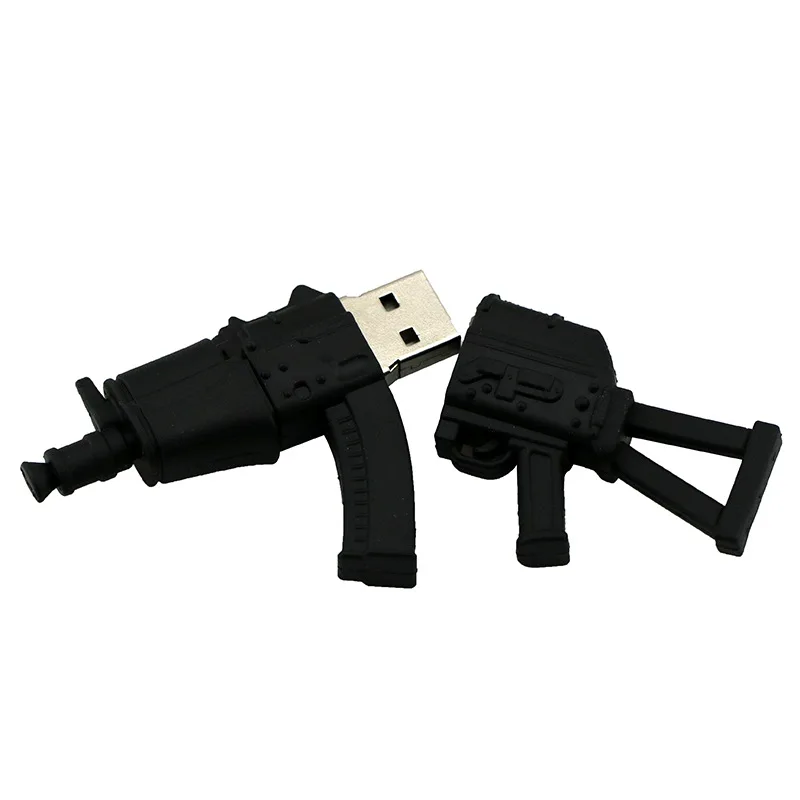 

cartoon AK47 gun/grenade toy USB flash drive fashion personality creative send boyfriend cool gift battle 8g gadget cute custom