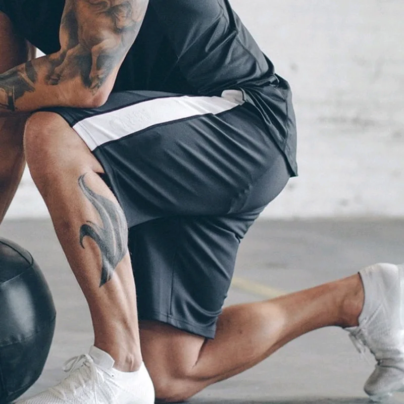 

Men's Gym Workout Shorts Basketball Tennis Swim Beach Short Pants MMA Fitness Trousers Sport Training Jogging Running Shorts