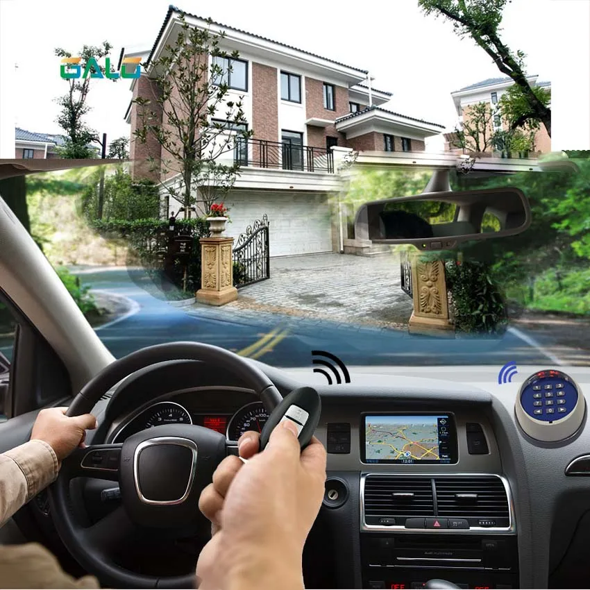 

Automatic Gate Opener for Heavy Duty Dual Swing Gates for 18' Long or 850 lb with Automatic Gate Lock