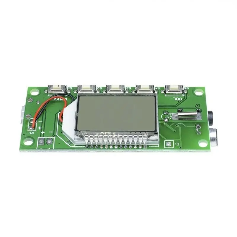 DSP & PLL 87 108MHZ LCD FM Радио беспроводной микрофон стерео передатчик/приемник
