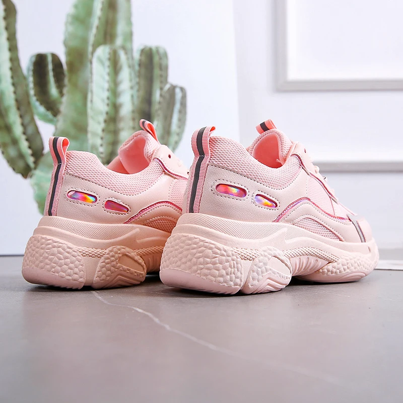 Женские кроссовки Повседневная обувь на нескользящей подошве Сезон весна осень