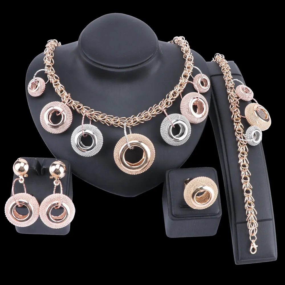 

Комплект украшений из ожерелья и бусин, разноцветные, в нигерийском стиле