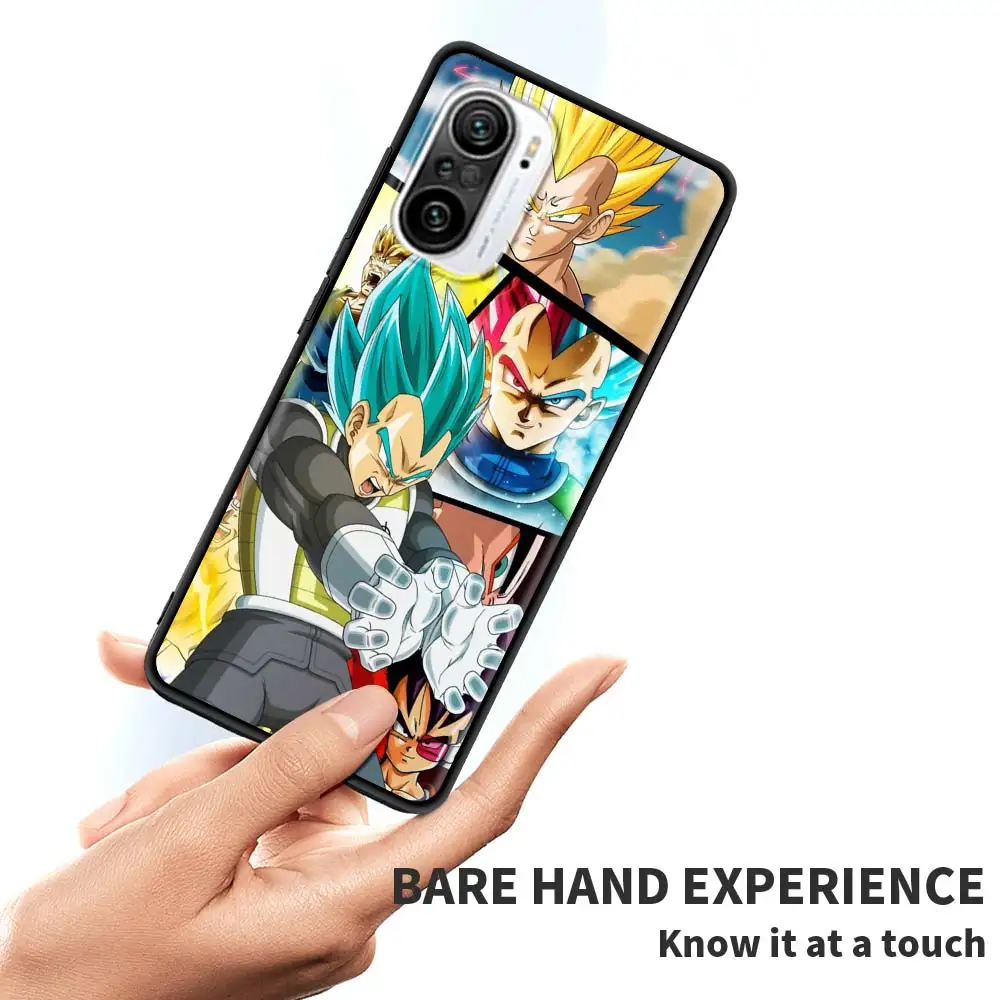 

Tpu Case For Xiaomi Mi Poco X3 NFC 11 10T Pro 9T CC9 Note 10 A2 Lite Black Soft Coque Phone Cover Anime Goku