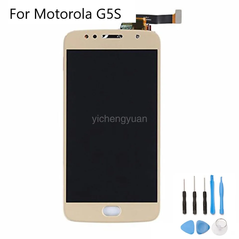 

ЖК-дисплей 5,2 "для Motorola Moto G5S, сенсорный экран с дигитайзером, сменные детали, оригинал