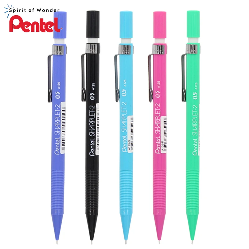 Menurut Pensil Bergerak 0.5mm Japan Black/blue/green/light Blue/pink Color