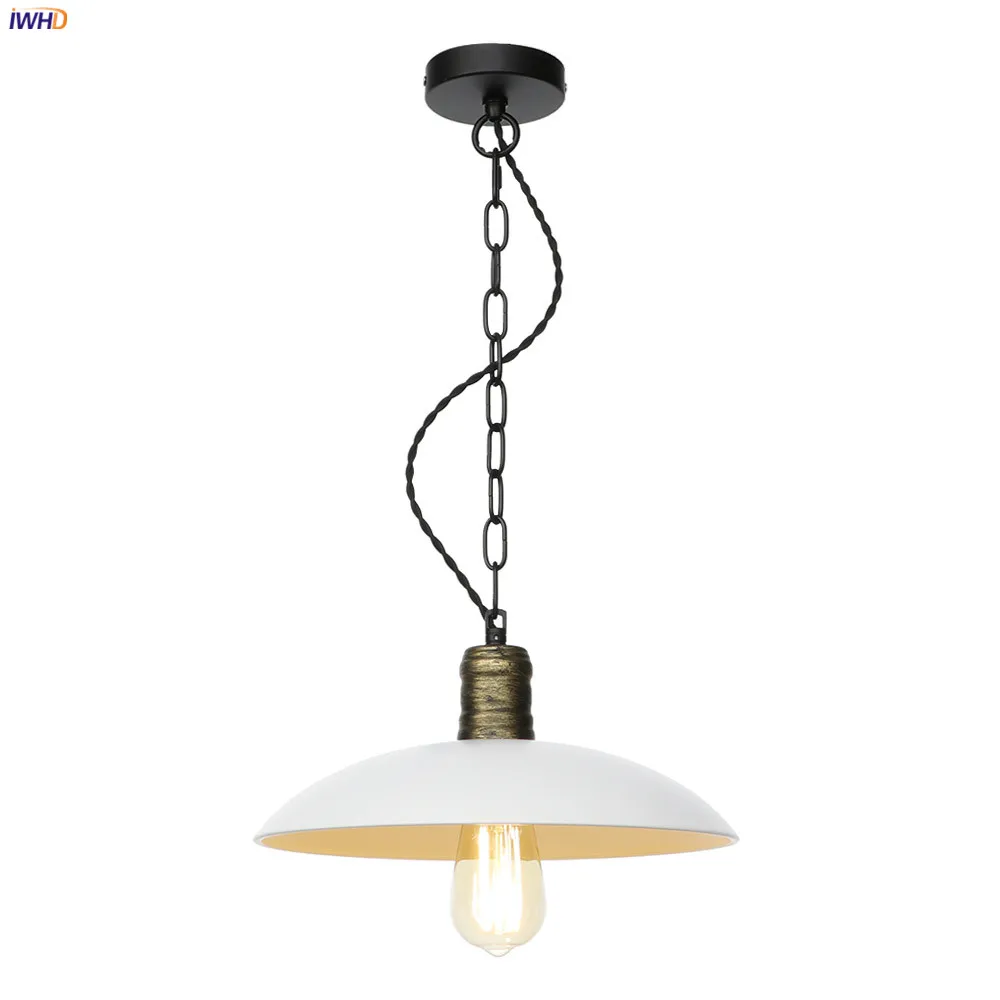 Подвесной светильник IWHD в деревенском стиле светодиодные осветительные приборы