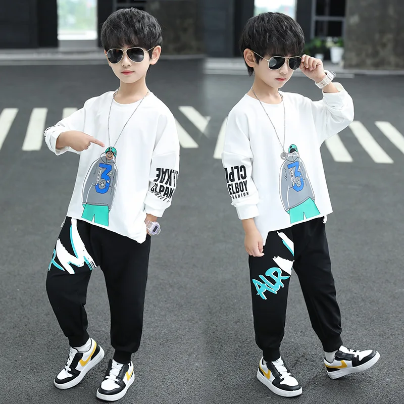 Спортивный костюм для мальчиков на Возраст 4-10 лет | Детская одежда и обувь