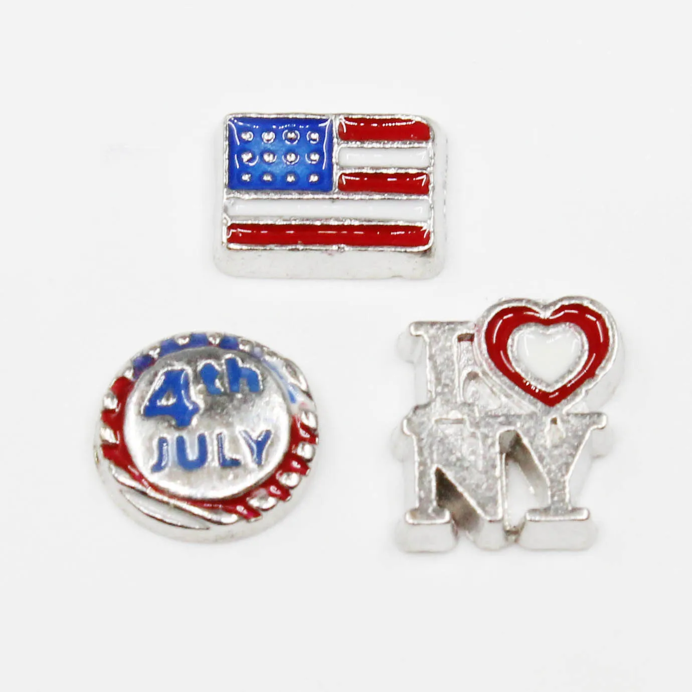 20pcs/lot USA Italy Turkey Flag Enamels Independence Day Floating Charms For Glass Lockets Memory Pendants Jewelry Accessories - купить по