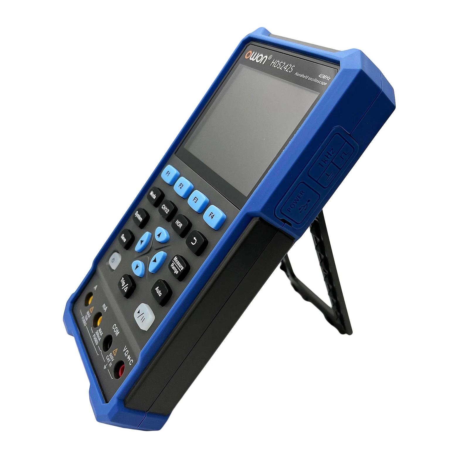 

OWON HDS242S HDS272S 3 в 1 Ручной осциллограф, мультиметр генератор сигналов 2 канала USB 40/70 МГц 3.5 ЖК-тестер